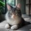 用户橘子猫奴的头像，抱着橘猫的年轻人